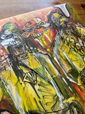 CONWAY & JAE SKEESE. PPP. 1 of 1 HAND PAINTED VINYL COVER