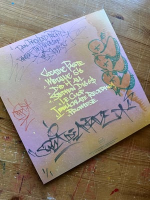 CONWAY & JAE SKEESE. PPP. 1 of 1 HAND PAINTED VINYL COVER
