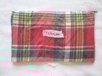 Image 3 of plaid princess pouch 