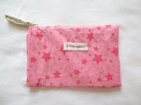 Image 2 of dwellers hot pink milky way pouch 