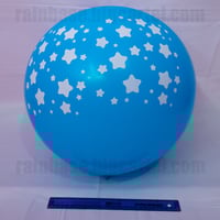 Image 2 of "Bouba Stars Around" Print, Cattex 32"