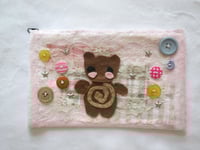 Image 1 of button fields pouch 