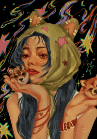 Caught Some of Shiba Puffs