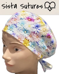 Image 7 of Floral Scrub Hats