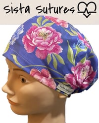 Image 5 of Floral Scrub Hats