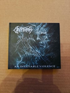 Image of CRYPTOPSY An Insatiable Violence Digibook CD/TAPE