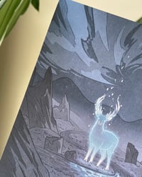 Image 3 of Mystical Deer Print