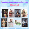 Jun.26 "Make@Ikusa" Digital Portrait