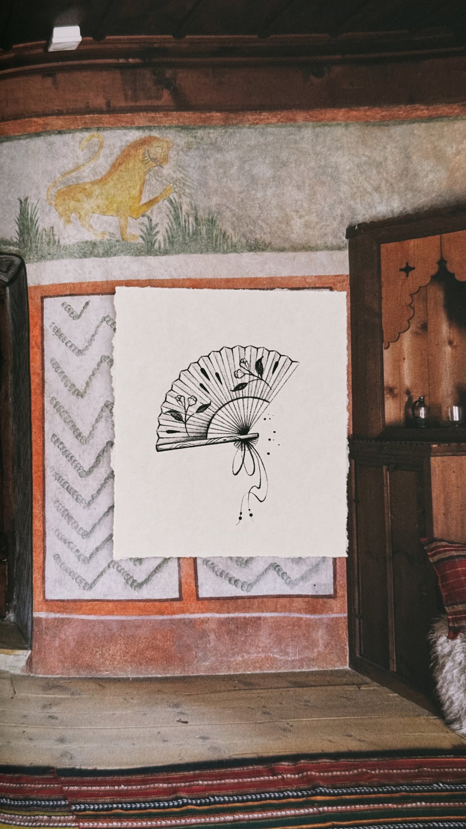 Flower Fan #001