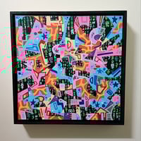 The matrix 9letter combo . Original painting by mikey xxi 