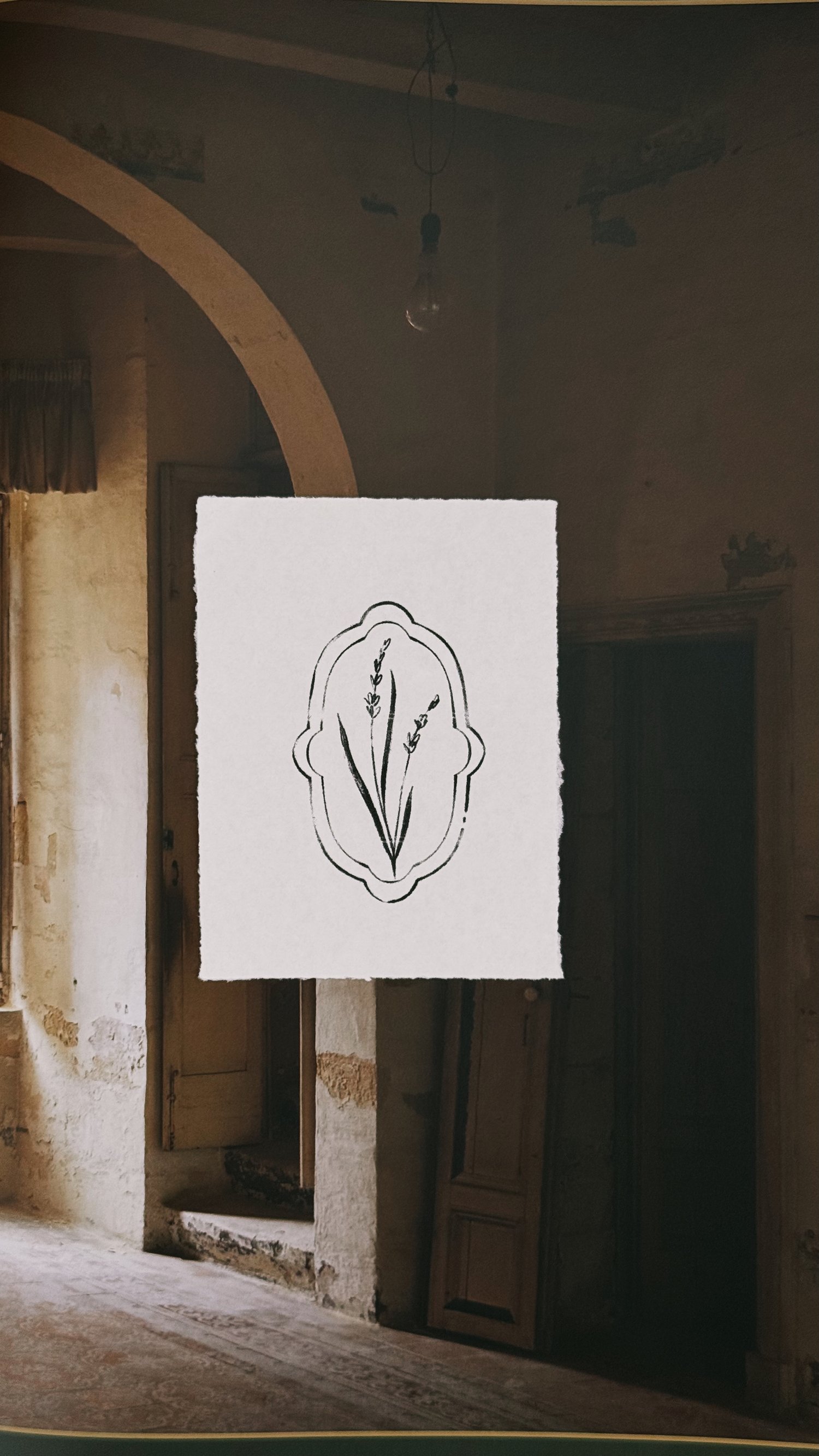Lavander Stamp #001