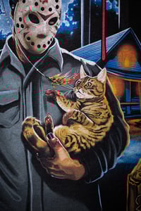 Image 2 of Friday the Purrteenth Tee