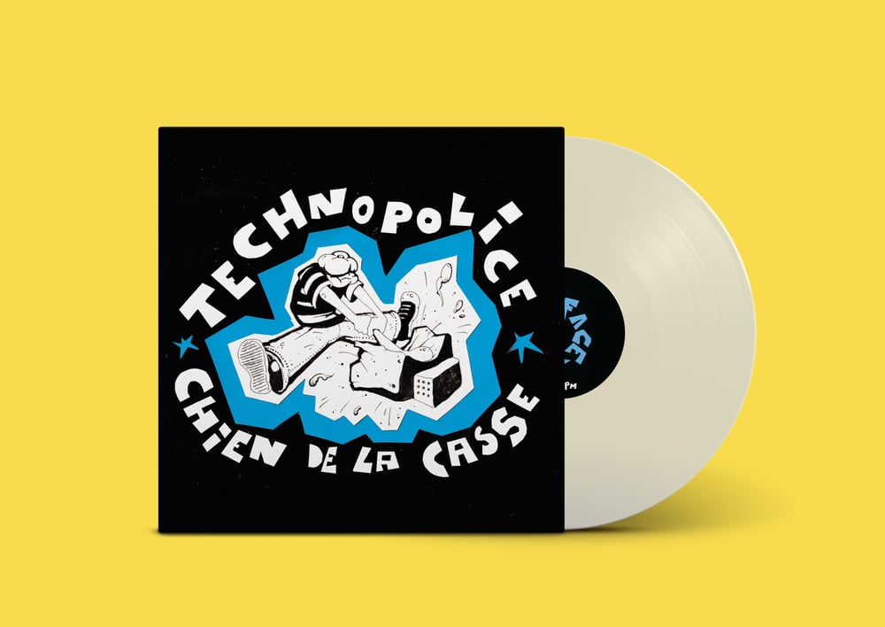 Image of TECHNOPOLICE - CHIEN DE LA CASSE (LP)
