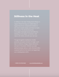 Image 2 of (E-Book) Stillness in the Heat: Finding God's Whisper in August Winds