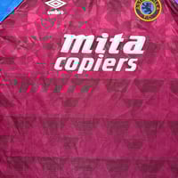 Image 3 of Aston Villa Home Shirt 1990 - 1992 (L)