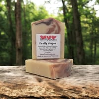 Deadly Weapon: Goat Milk and Tallow Soap for men, Handmade Natural Bar