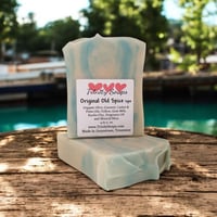 Original Spice: Goat Milk and Tallow Soap For Men, Handmade Natural Bar, Infused With Organic Oil...