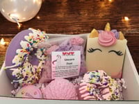 Image 1 of Adorable Unicorn Gift Box for Girls - Perfect Bath Time Treat for Daughters, Free Shipping