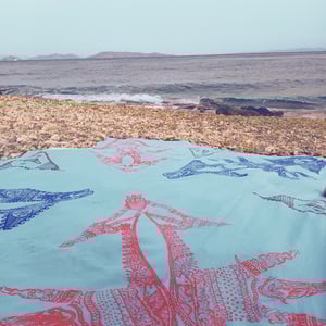 Ornaments Beach Sheet