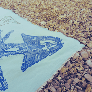 Ornaments Beach Sheet