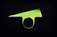 Image 2 of OBLIQUE RING. Black or Iris. Normal Price 400.- NOW: