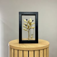 Bronze Olive Tree & Owl Swinging 25x15cm