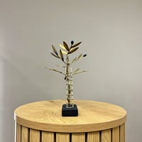 Image 2 of Bronze Olive Tree With A Ladder 23cm