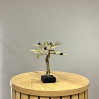 Image 4 of Bronze Olive Tree Irregular Trunk 19cm