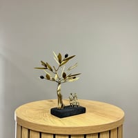 Image 3 of Bronze Olive Tree & Sitting Couple 19cm