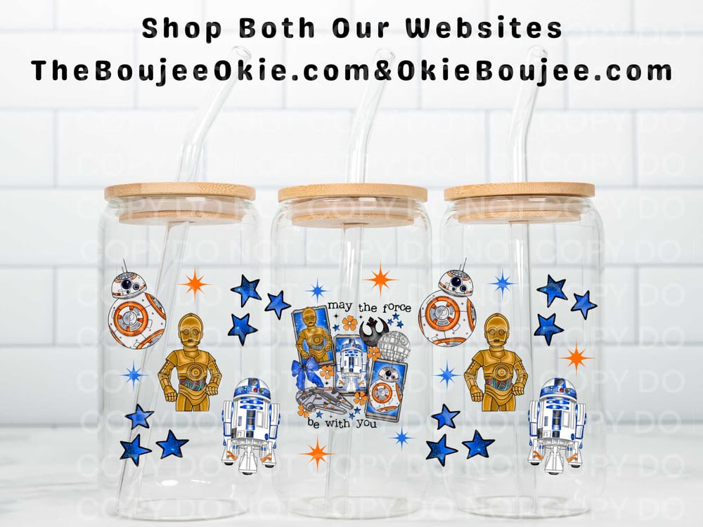 Image of Star Wars Uv Dtf Wrap Double Sided W0669