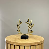 Image 3 of Bronze Olive Wreath 17cm