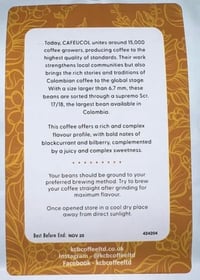 Image 2 of Colombia - Single Origin.  