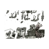 'Flying people' by Amal Al-Nakhala