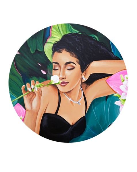 Image of Her Spice of Life (Acrylic Painting)