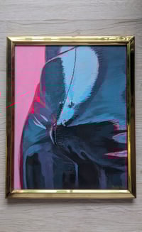 Image 1 of Chastity under Vinyl Leggings- Original Art