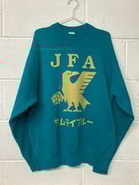 Image 1 of JFA, teal, XL (24"p2p, 29"S2H, 33"C2C)  