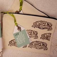 Image 2 of Lino Printed Bag or Purse