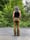 Image of Fern Pants, Green Cotton Lounge Pants