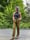 Image of Fern Pants, Green Cotton Lounge Pants
