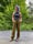 Image of Fern Pants, Green Cotton Lounge Pants