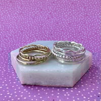 Image 3 of Make your own Sterling Silver or 14ct Gold Filled Stacking Rings 