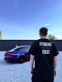 Image 1 of FITMENT FIRST BLACK TEE