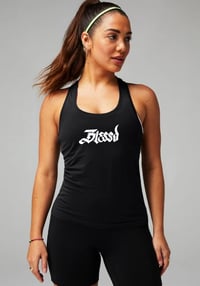 Women Black Blessd Tank