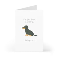 Image 2 of GREETING  CARD - BEING CUTE