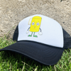 Faded Foul Pole / Black Trucker Cap