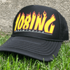 Thrash #108ing / Black On Black Trucker Cap