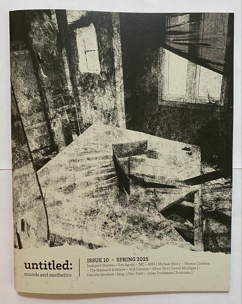 Image of Untitled no.10 zine - Spring 2025 - 1 LEFT