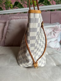 Image 7 of Louis Vuitton Neverfull MM Damier Azur