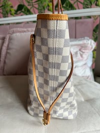 Image 8 of Louis Vuitton Neverfull MM Damier Azur
