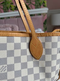 Image 3 of Louis Vuitton Neverfull MM Damier Azur